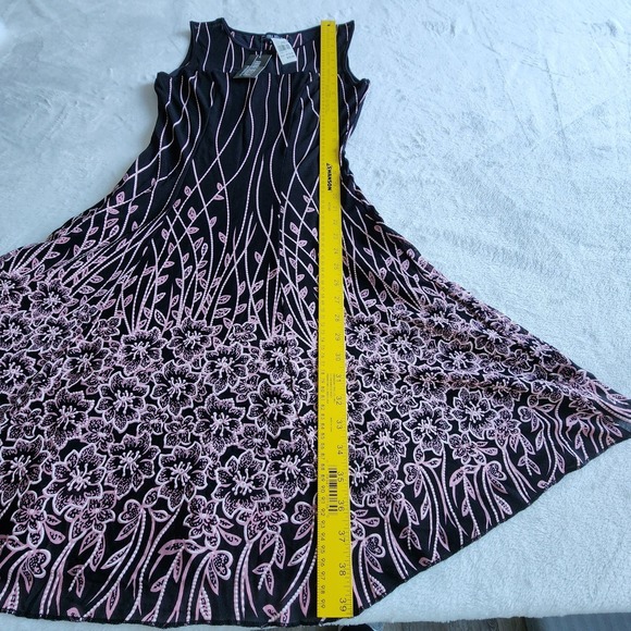 NEW Anna Bella Tea Dress Womens‎ Small Midi Feminine Light Flowy Cocktail Party - Picture 11 of 16